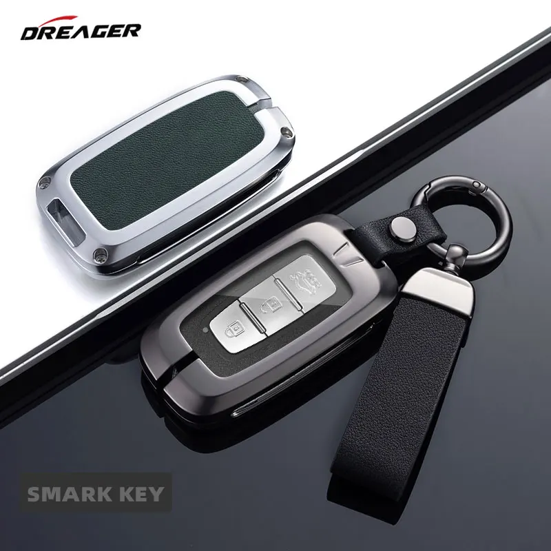 

Key Case For Car Keys Kia K5 K3 K4 Rio Picanto K2 Ceed Cerato Sportage K9 K7 Sorento K900 Cover Shell Fob Zinc Alloy Leather 3 4