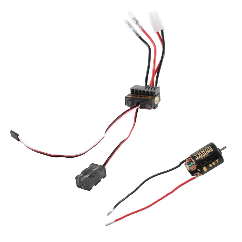 320A ESC + 540 Матовый двигатель 35T для осевого радиоуправляемого автомобиля 1/10 SCX10 Traxxas