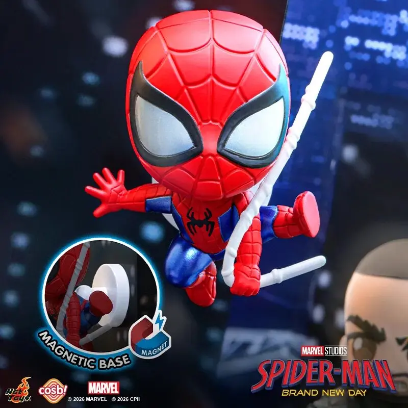 Новинка в наличии: Hottoys Spider-Man 4, абсолютно новая фигурка Cosbi из серии Blind Box, модное украшение для рабочего стола, подарок на праздники. (art.: 3920dcffb6f5c) - 3920dcffb6f5c