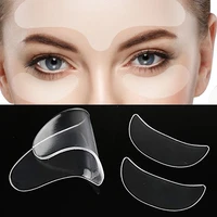 3 pcs anti eye forehead invisible anti aging face pad reusable medical grade silicone prevent wrinkles lines patch
