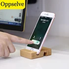 Держатель Oppselve для iPhone 11, 12, 13, деревянная подставка мобильный телефон дюйма для Samsung S20, iPad, подставка для планшета, настольный держатель для телефона