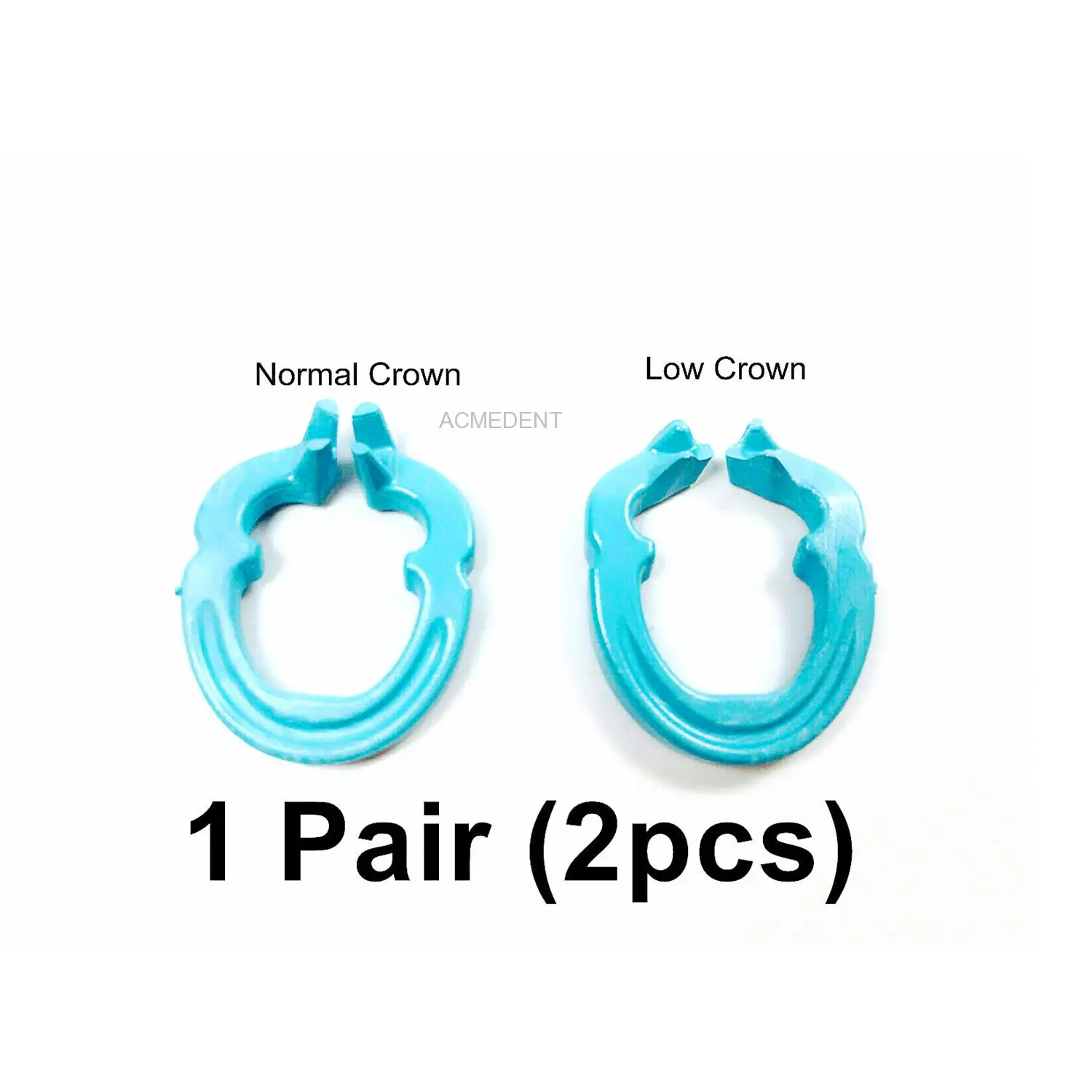 

1 Pair/set Dental Resin Clamping Seperating Ring Sectional Contoured Metal Matrices Holder Matrix Fixed Clamp Autoclavable