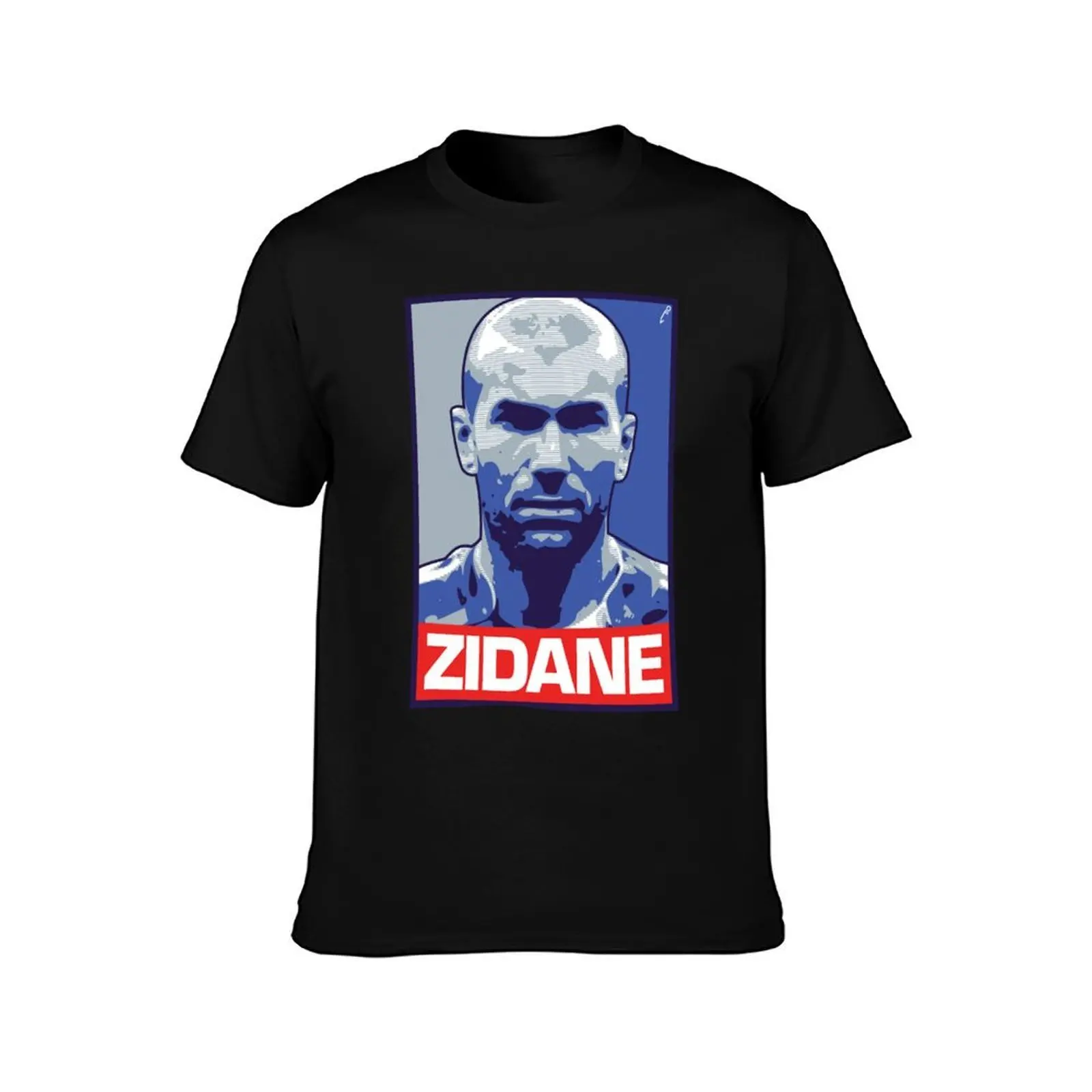 Фото Футболка Zidane - FRANCE, базовая модель с коротким рукавом для мужчин. №2