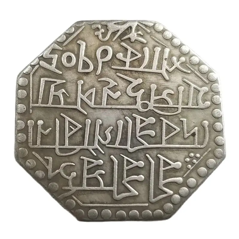 Серебряные французские восьмиугольные монеты