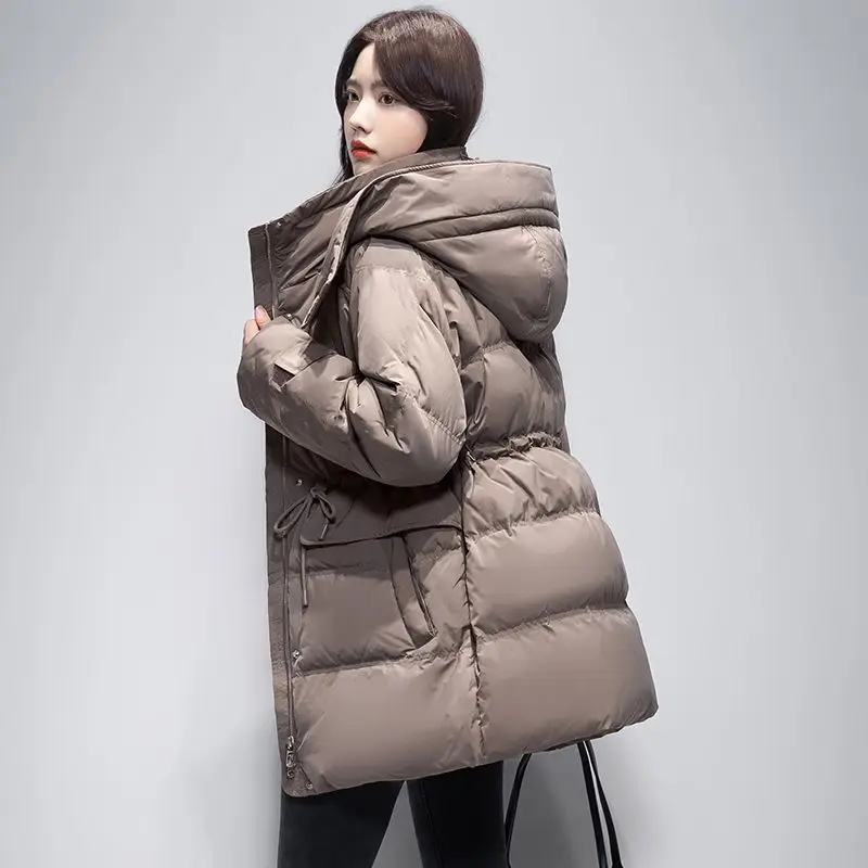 Down Jacket Women New Winter New South Korean Loose Hooded Warm White Duck Down Down Jacket Women Jackets for Women Coats