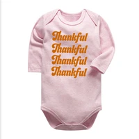 thankful x4 kids autumn fall girl toddler outfits fall thanksgiving shirt thanksgiving baby girl bodysuits fashion