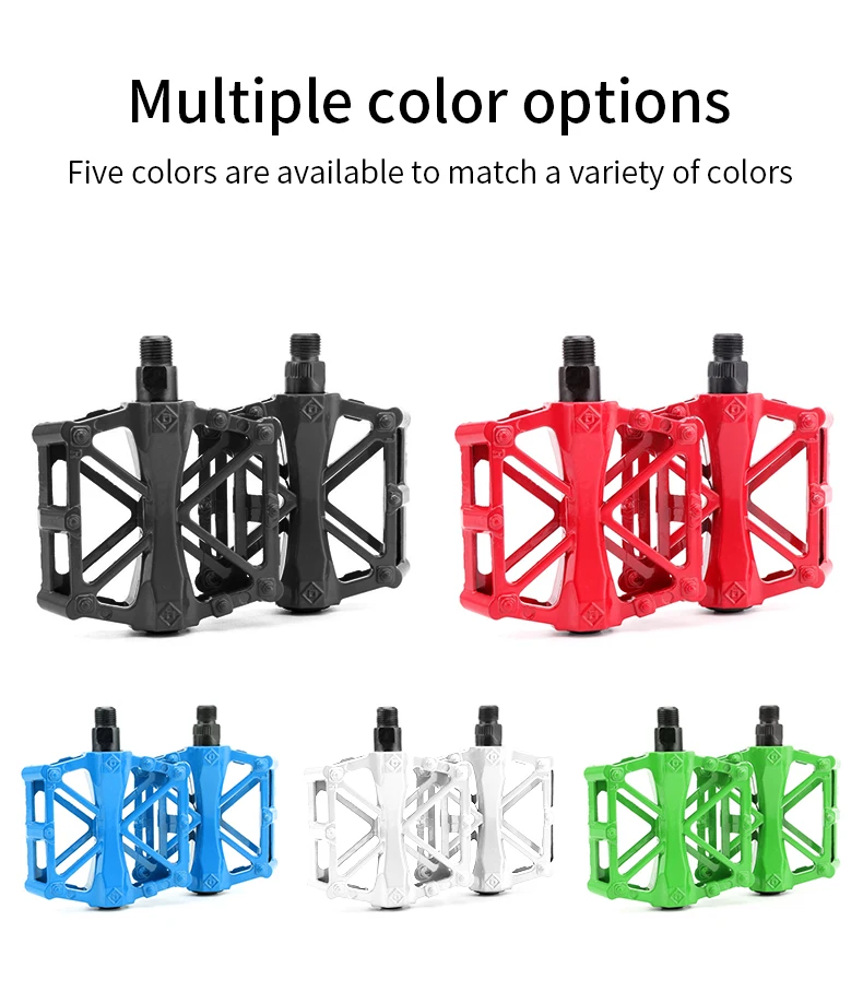 

2022 New Bicycle Pedal Aluminum Alloy Bmx / Mountain Bike Pedal X-Type Bearing Pedal Pedal Riding Equipment Bicycle Accessories