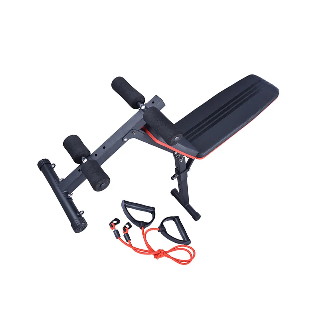 

1 Набор, универсальная весовая скамья, регулируемая скамья, складное оборудование для сидения (черная)