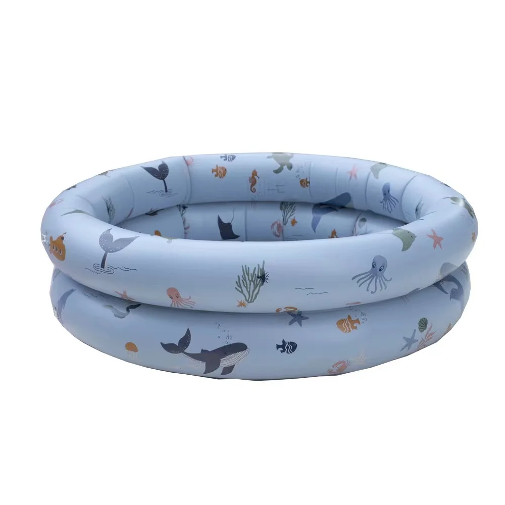 2022 новый надувной бассейн для пляжа детский дома и улицы мягкий ПВХ круглый