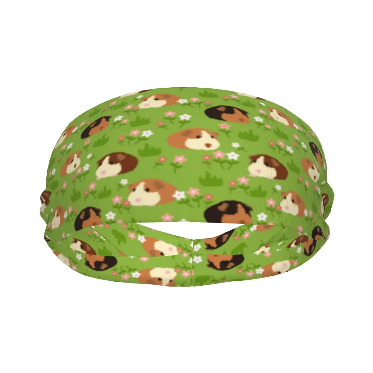 

Sports Headband Adorable Pet Guinea Pig Running Fitness Sweatband Absorbent Cycling Jog Hair Bandage