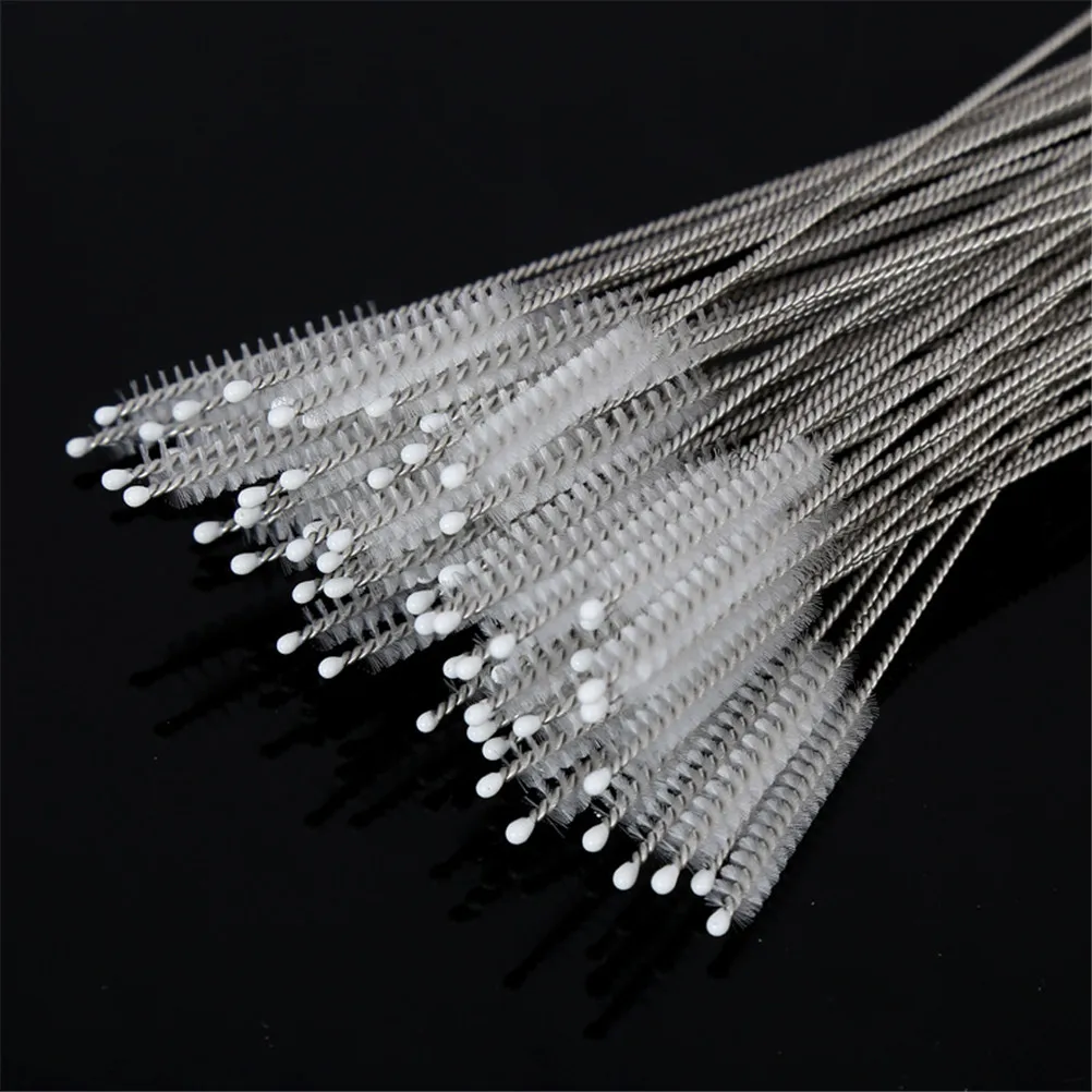 

4/5/10Pcs/Set Straw Cleaning Brush Stainless Steel Drinking Straw Soft Hair Glass Tube Cleaner Brushes Tools Bottle Brush