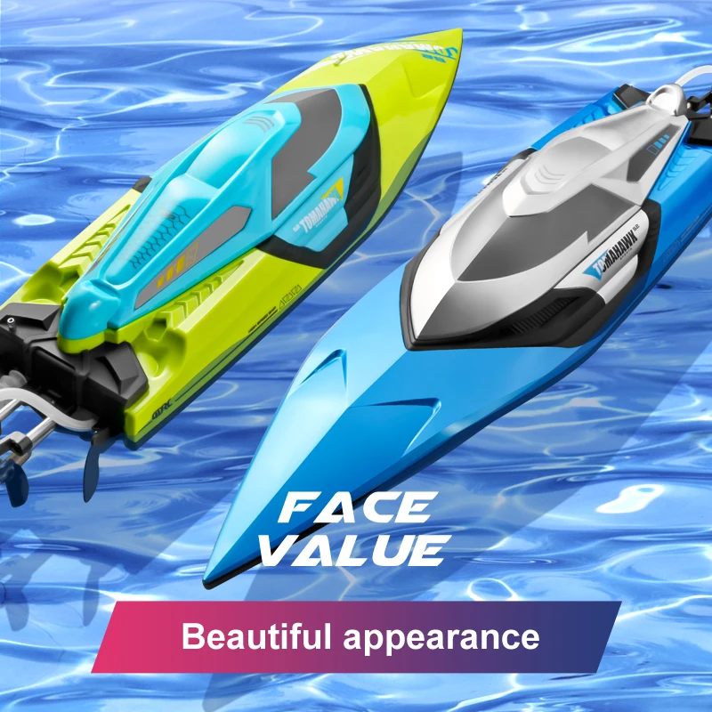 RC Boat For Pools and Lakes  2.4Ghz Radio Controlled Boat 70km/h High Speed Race Boat Remote Control Boats For Kids Adults Toys enlarge
