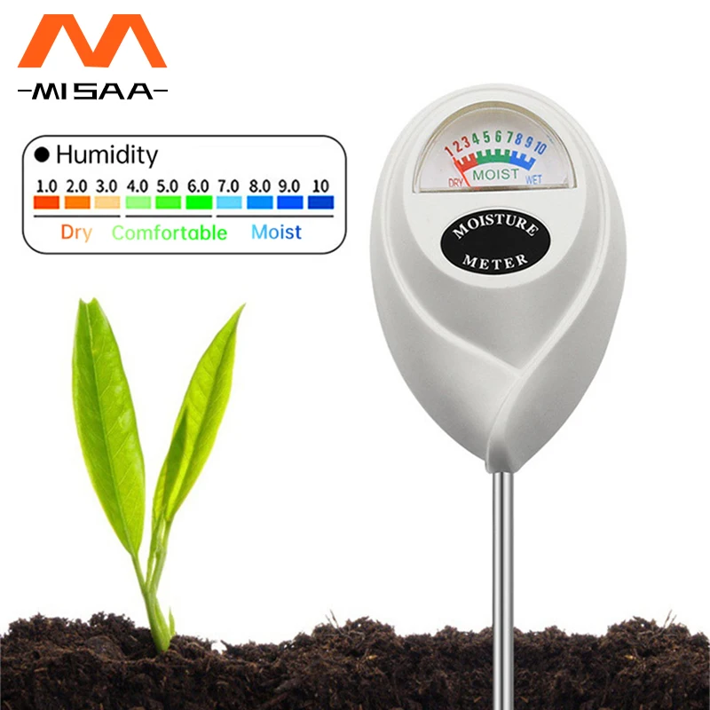 

1pc Soil Humidometer Home Gardening Measuring Tools Soil Moisture Meter Hygrometer Probe Watering Soil Tester Testing Instrument
