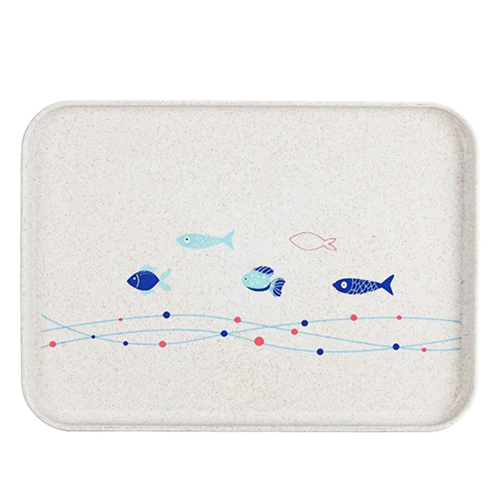 

Tray Snack Dishes Appetizer Plate Biodegradable Organizer Plate