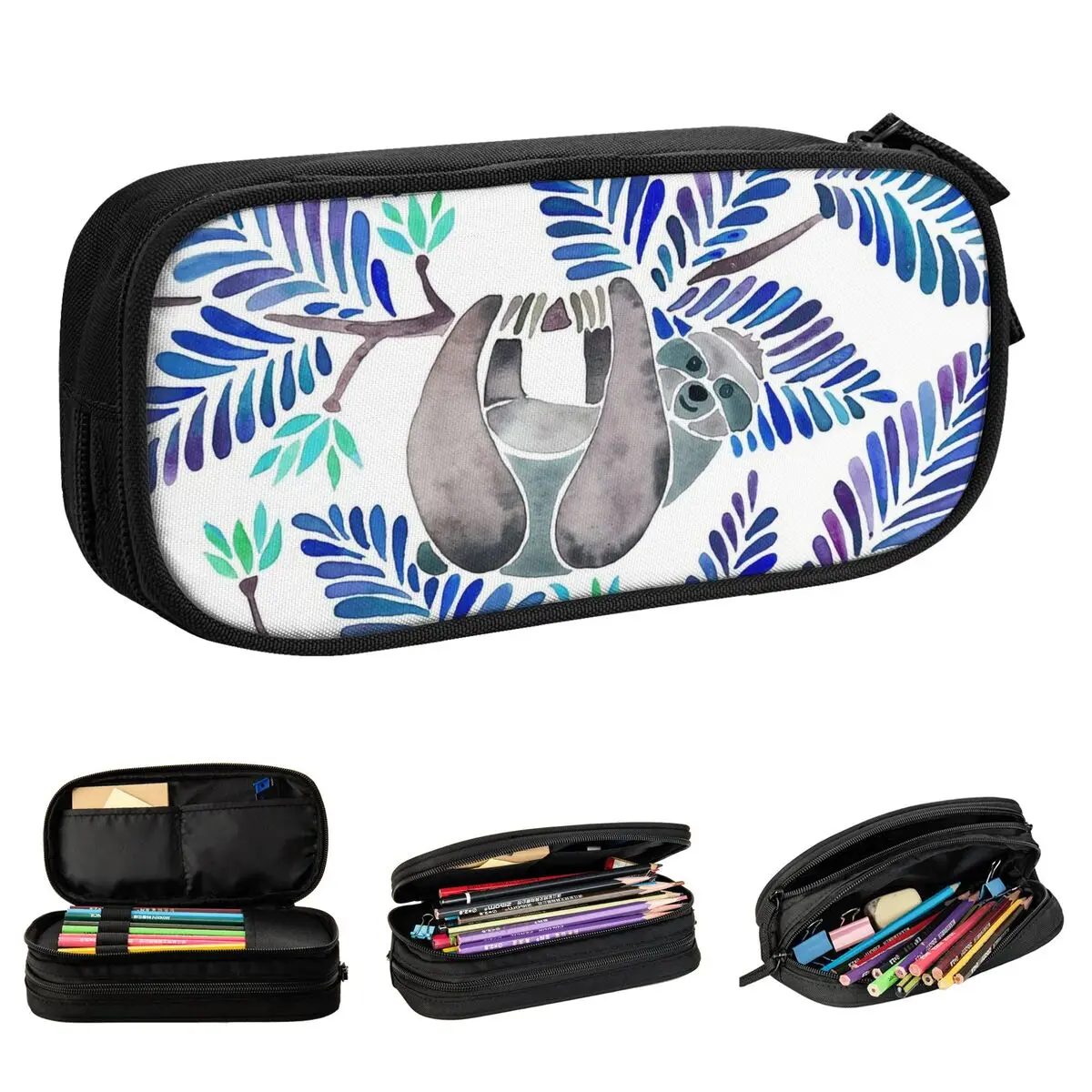 Cases Hawaiian Pen Holder Pencil Bags Girl Boy Big Capacity School Supplies Gift Pencilcases