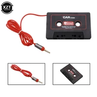 newest car cassette tape adapter for mp3 mp4 player 3 5mm car aux audio tape cassette converter changer for phone car cd player