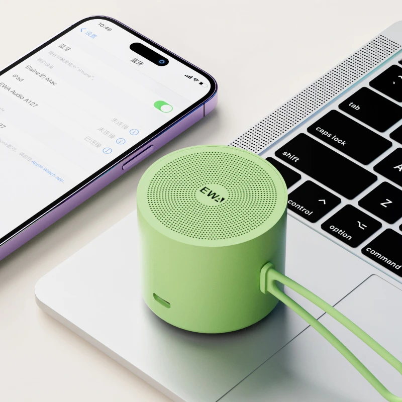 

EWA Мини Портативный ретро-динамики MP3-плеер беспроводной Bluetooth стерео динамик чистый звук аудио точный Bluetooth динамик