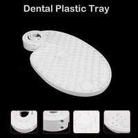 plastic dental chair scaler tray post mounted shelf table shaped tray dental chair accessories clinic dental tools laboratory