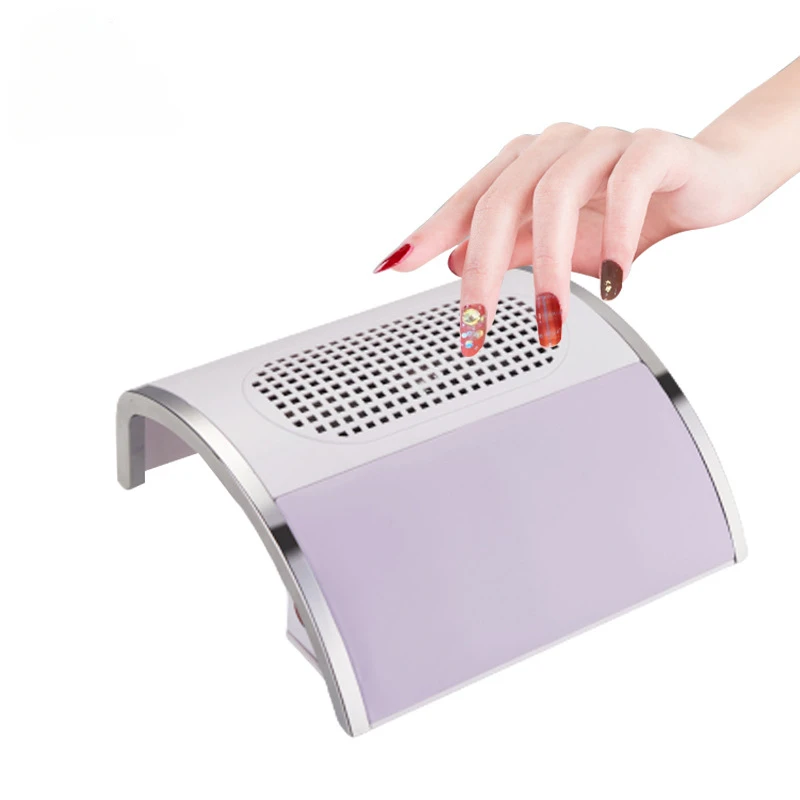 

Nail Vacuum Cleaner 80w High Power Dust Extractor For Nail Low Noise Nail Dust Collector Absorber for Gel Nails Polishing Filing