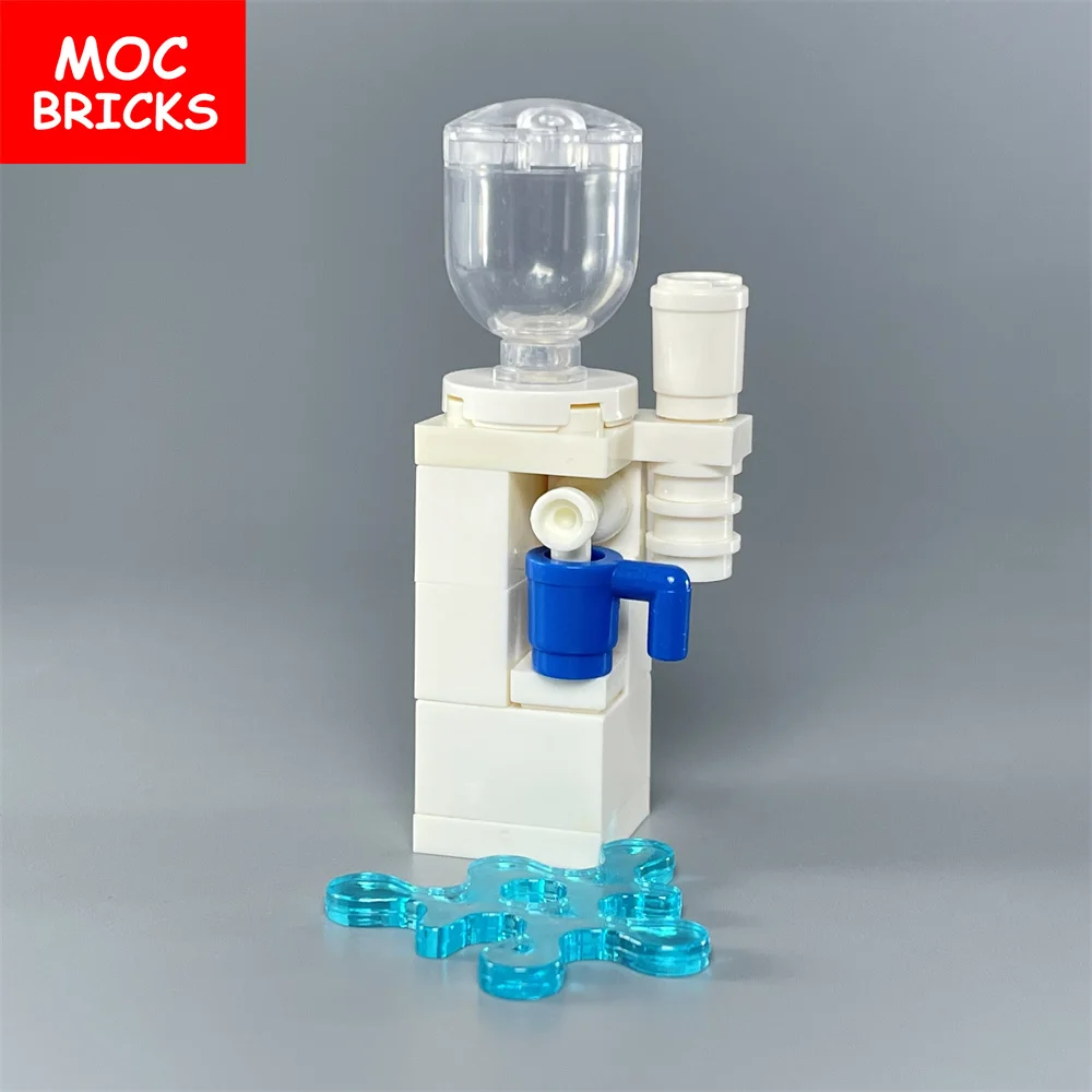 Распродажа кубики MOC мини-диспенсер для воды строительные блоки фигурки