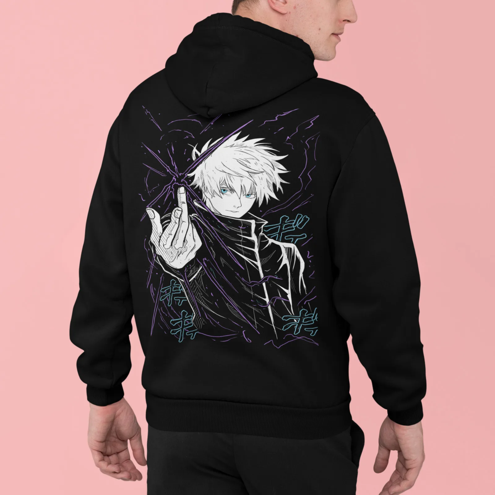 Толстовка с капюшоном Gojo Satoru Jujutsu Kaisen Anime Toji Fushiguro Sukuna Hoodie