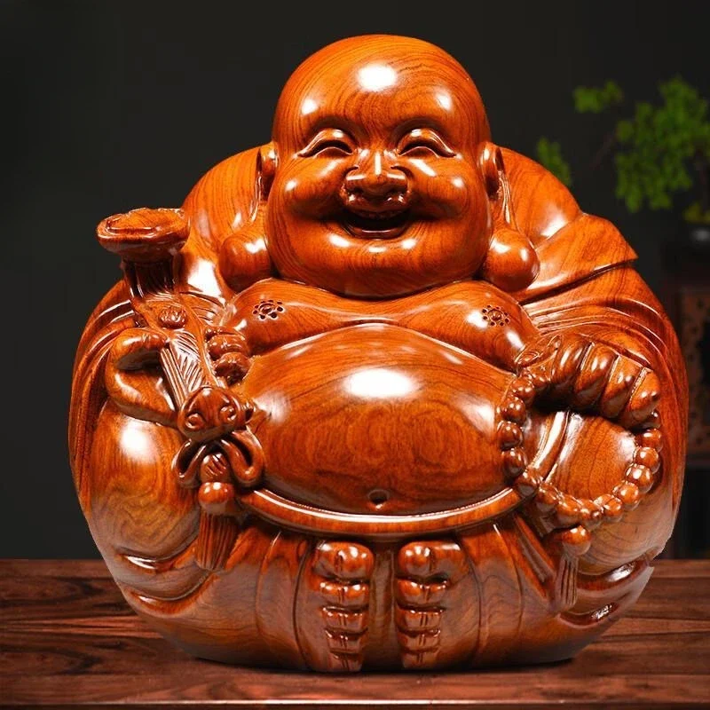 

Статуэтка Будды Maitreya из дерева