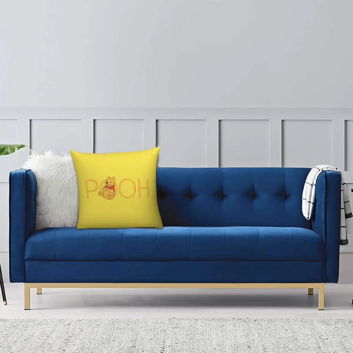 Наволочка Винни Пух классическая надпись мягкая наволочка новинка с медведем