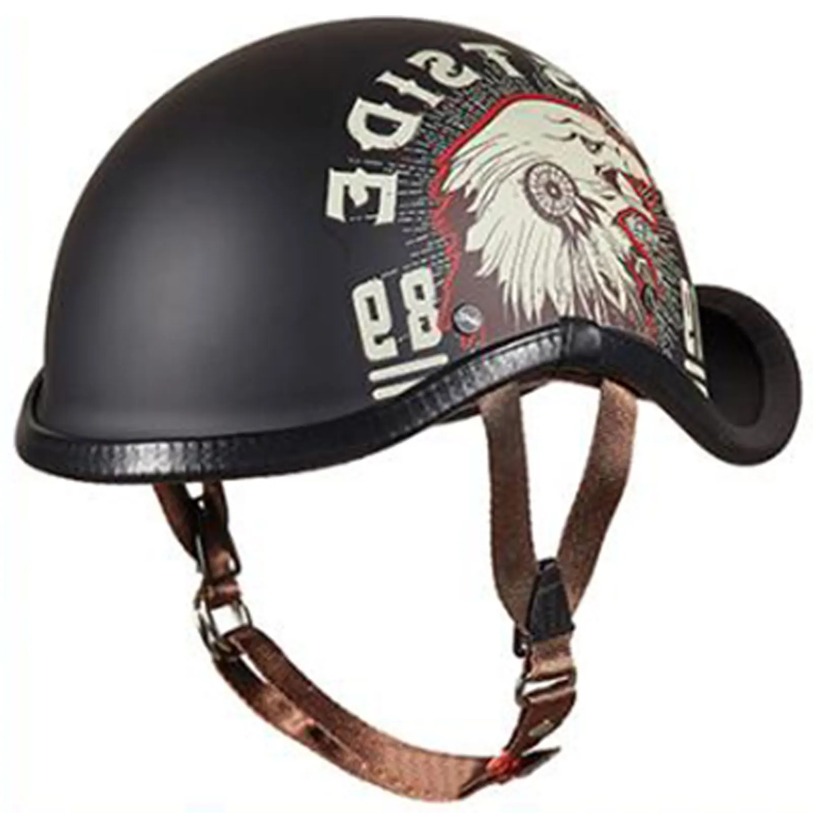 

Motorcycle Half-Helmets Open Face Motorcycle Helmets German Style Motorcycle Helmets Motorcycle Biker Cruiser Scooter Touring