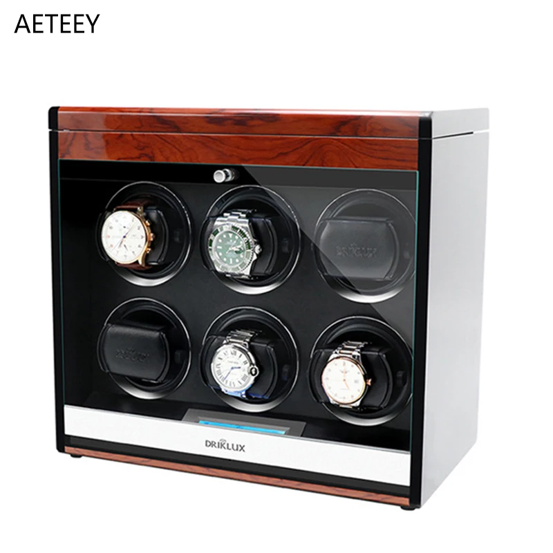 

Высококачественная Роскошная намотка для часов, шейкер для пианино и краски, механические часы с автоматической цепью, коробка для хранени...