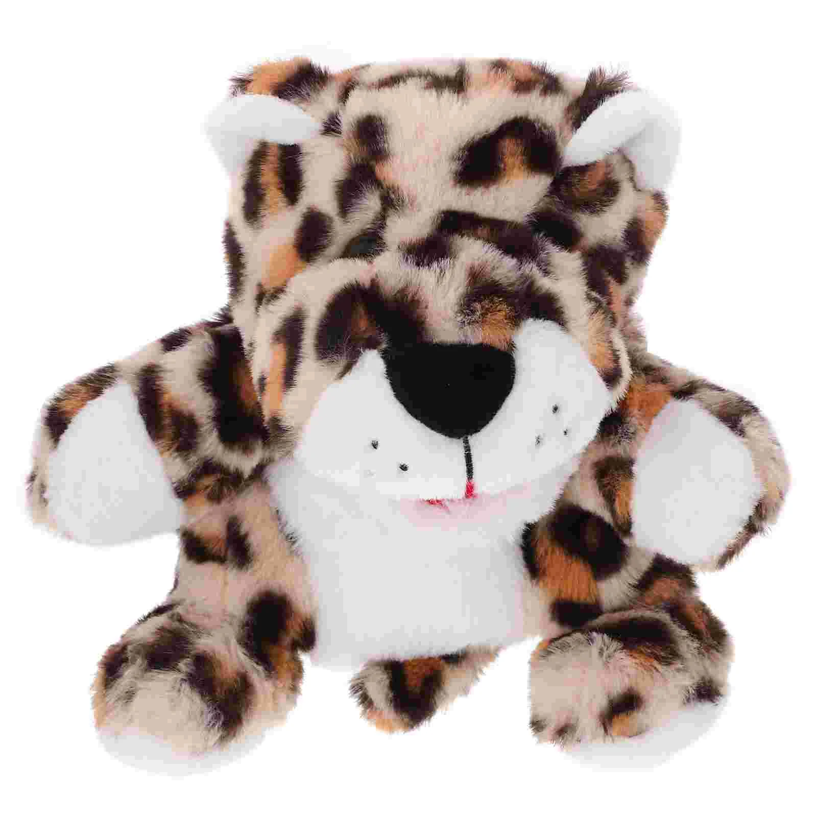 

Мультяшные животные в форме ручного марионета плюшевая планшетофон Интерактивная история ручная марионетка