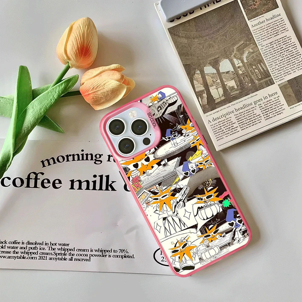 Чехол для телефона Singer Mora iPhone 12 11 13 14 15 16 Max Pro Plus лазерный чехол