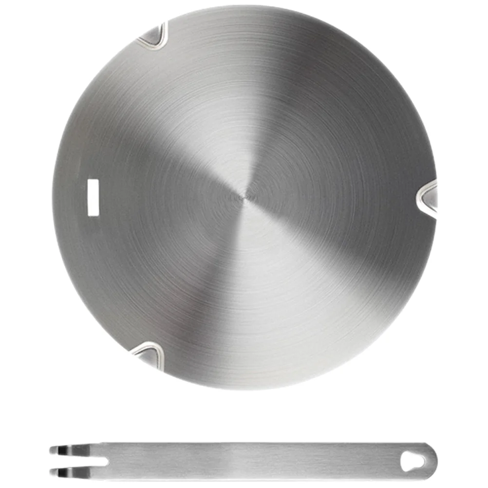 

Stainless Steel Heat Converter Disk Diffuser Anti-burn Kitchen Induction Aluminum Alloy Adapter Metal Plate Cooker Transfer