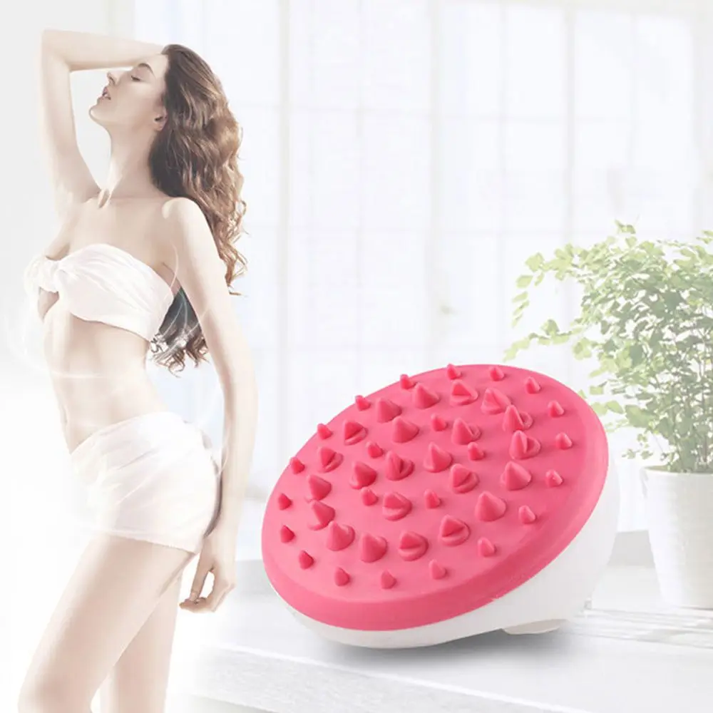 

1PC New Pink Cellulite Body Massager Brush Glove Slimming Relaxing Bath Scrubber