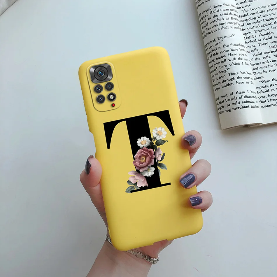 Чехол для Xiaomi Redmi Note 11 Pro Силиконовый противоударный мягкий чехол телефона с