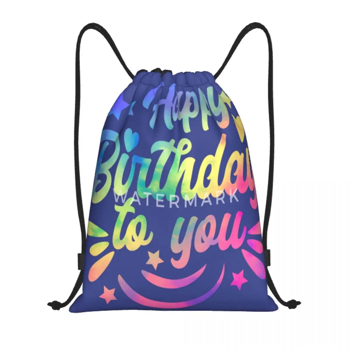 

С днем рождения, дизайнерские сумки на шнурке, праздничный прочный дорожный рюкзак унисекс, разные стили
