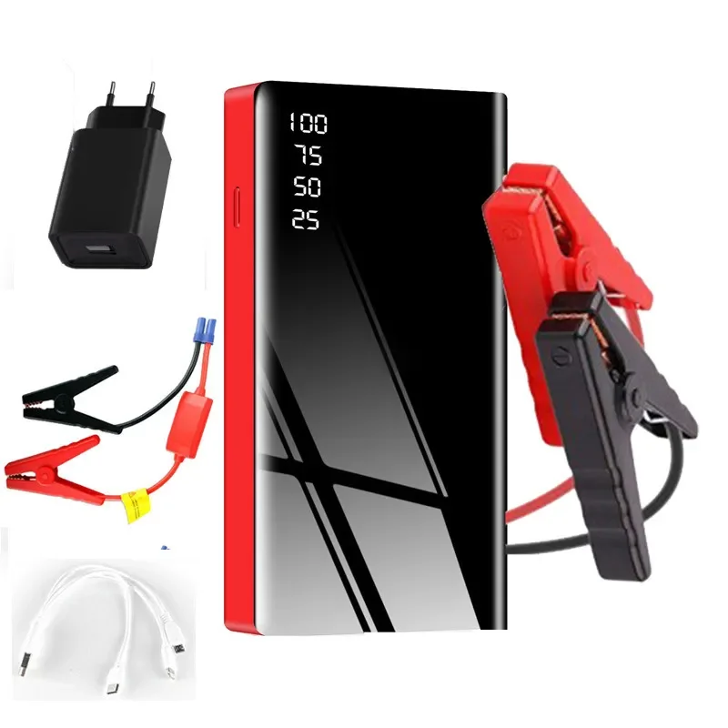 

Car Jump Starter Portable Emergency Kit Car Charger Multi-function Emergency Battery Booster 20000mAh Power Bank