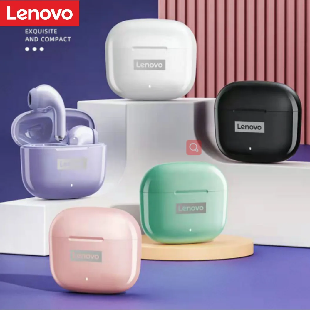 

Беспроводные наушники Lenovo LP40 Pro, BT5.1, с двойным микрофоном, с динамическим драйвером 10 мм, с защитой IPX5