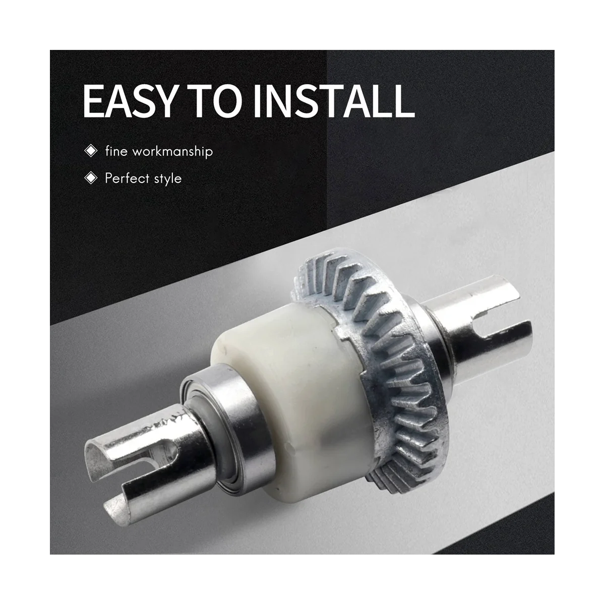 4 шт. металлические дифференциальные и скошенные шестерни