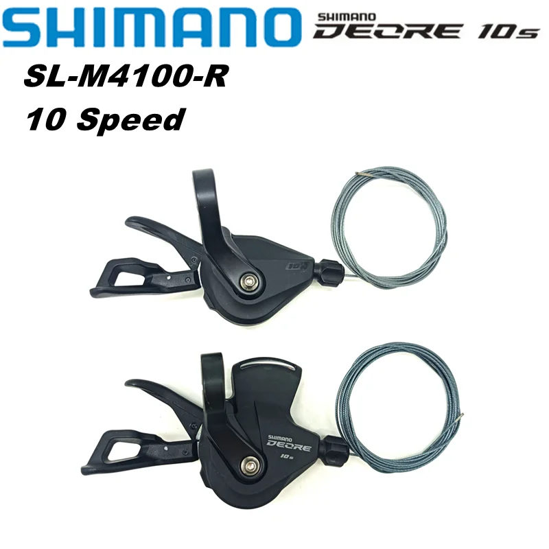 

Shimano Deore M4100 1x10S RAPIDFIRE PLUS Shifting Lever Clamp Band 10 Speed SL-M4100 Shifter Lever Bicycle Switch 10V 10S