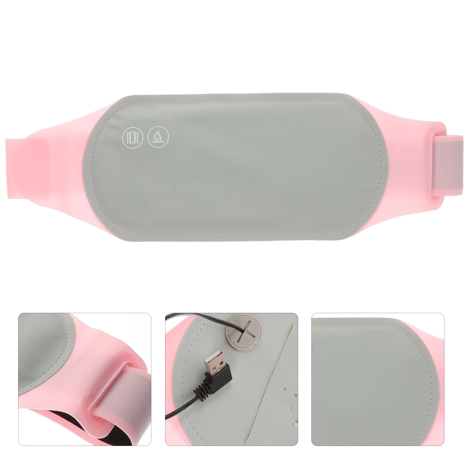 

Heating Pad Waist Belt Menstrual Cramps Period Waistband Warm Relief Heat Pads Woman Heated Pain Lower Warming Cordless Electric