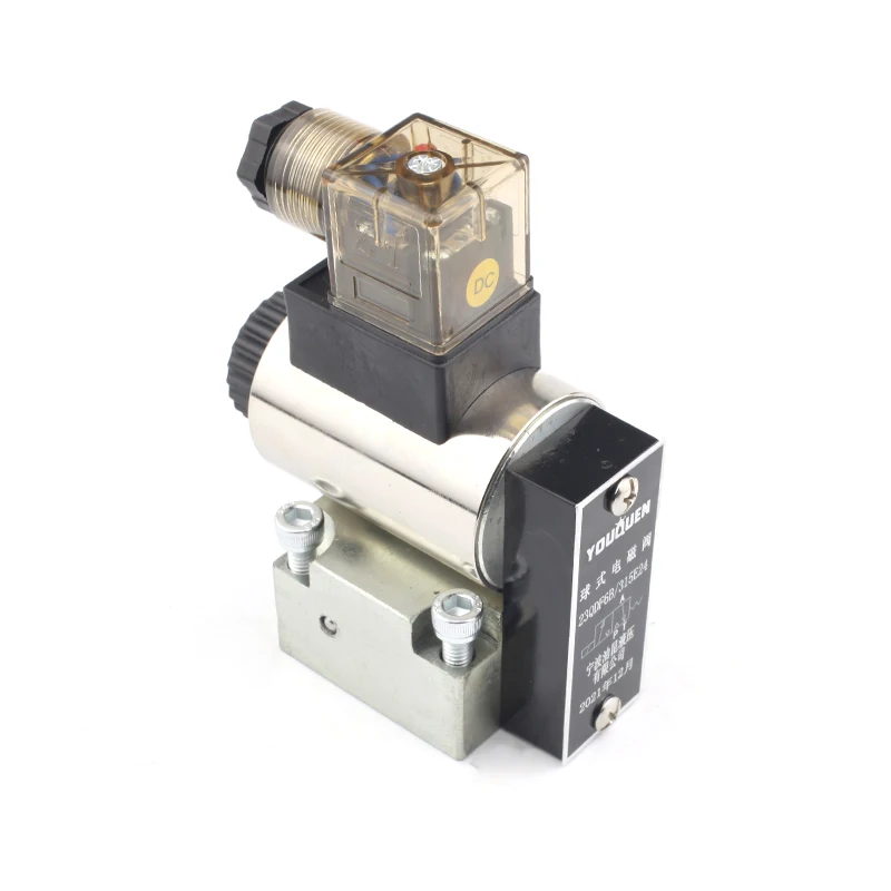 23qdf6 Yuken Type Solenoïde Directionele Regelklep DC 24V AC 220V Китайский гидравлический