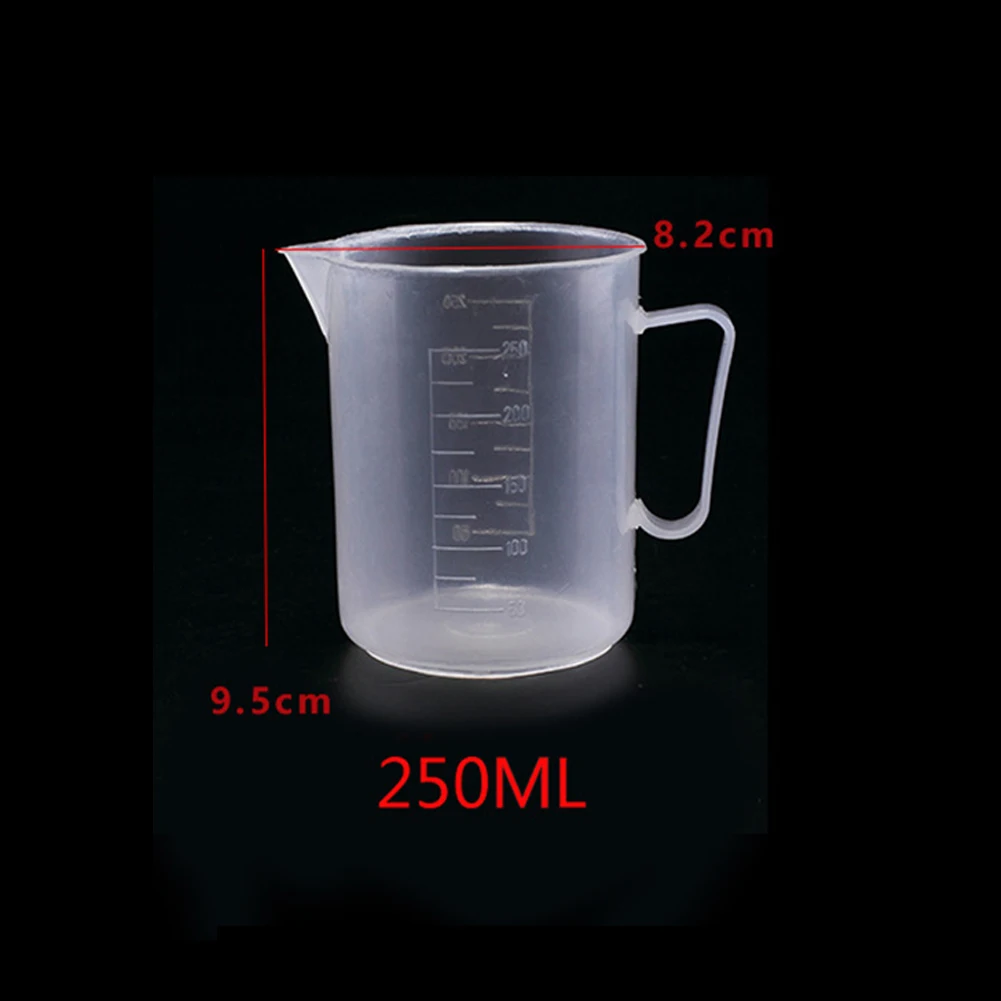

Пластиковый мерный кувшин, прозрачная мерная чашка, химически стойкий горшок с носиком, носик с ручкой, 250 мл-5000 мл