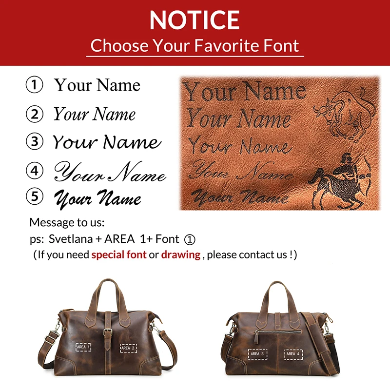 Рисунок 6 - Мужская Дорожная сумка из кожи