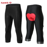 santic cycling pants men 34 summer mountain bike bicycle shorts padded outdoor cycling sports leggings shorts reflective tights