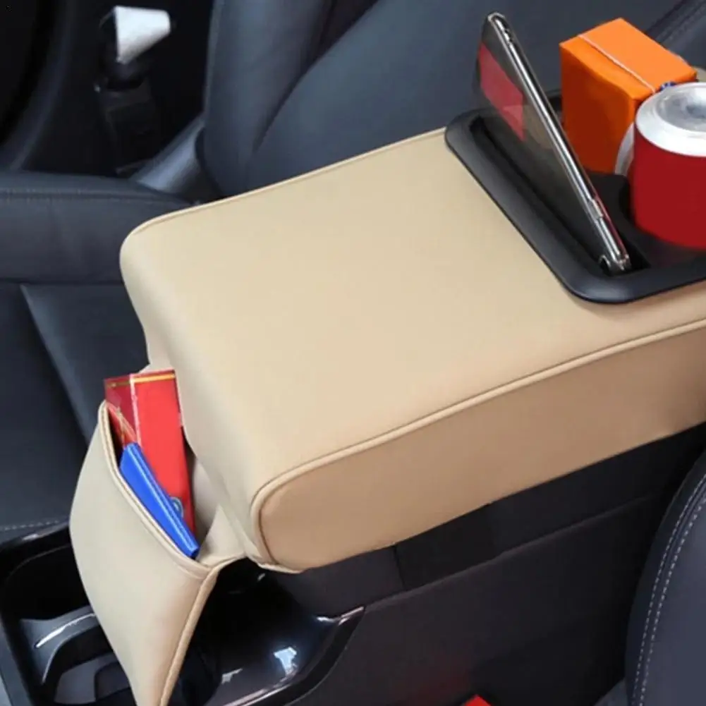 

Universal Car Armrest Center Console Box Tray Organizer Cup Holder Storage Bracket Car Accessories Interior Storage Box