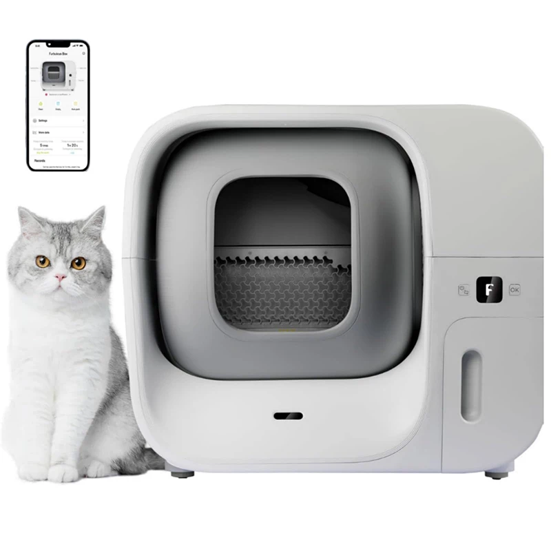 Бокс Furbulous автоматическая самоочищающаяся и упаковочная коробка для кошачьего