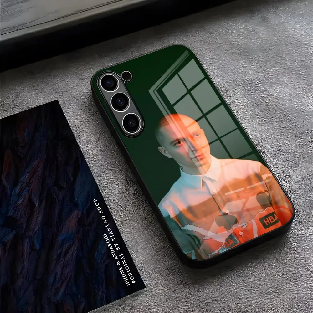 Чехол для телефона Российский рэпер Oxxxymiron S24 Ultra Samsung S23 S22 S20 Fe S21 Plus Galaxy A54 A34 A24 A53 A13