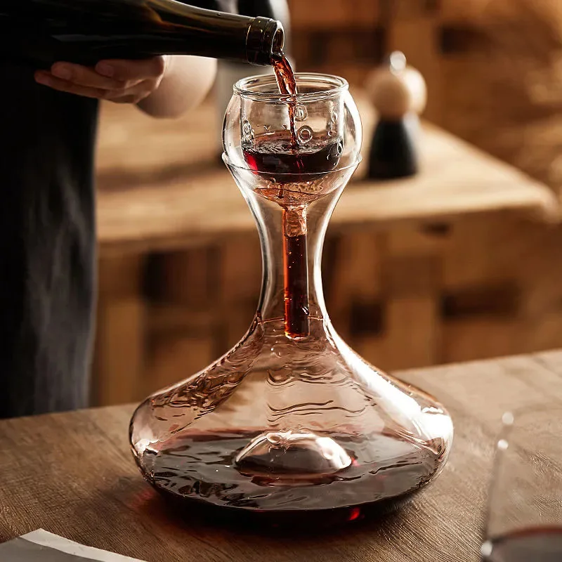

Oxygen Increasing Red Wine Decanter Household Creative Fast Decanter Light Luxury Wind Crystal Wine Bottle
