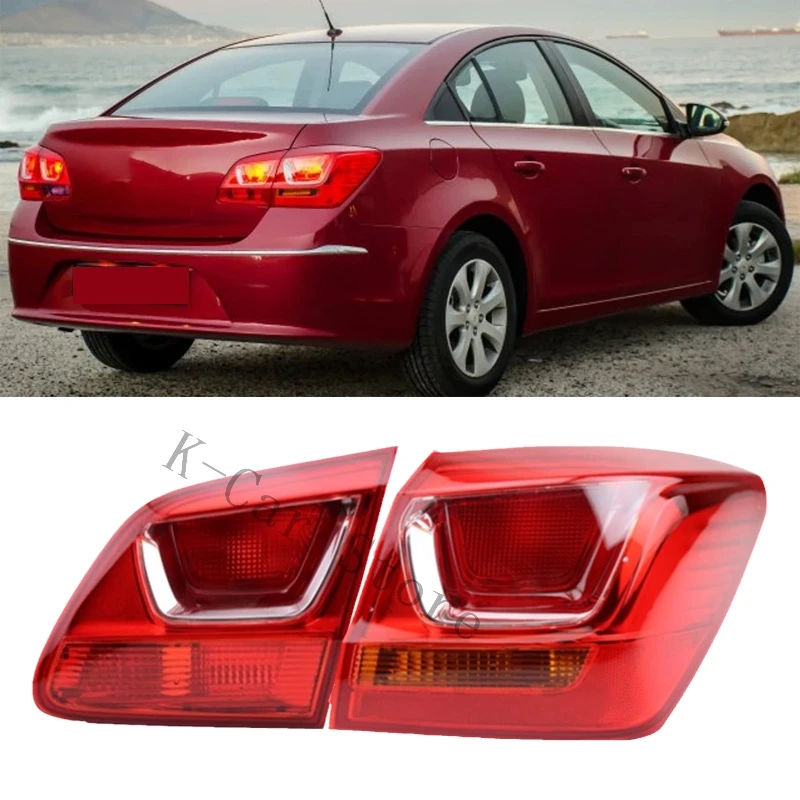 Автомобильные аксессуары для Chevrolet Cruze 2015 2016, Автомобильный задний фонарь, задний тормоз, задний фонарь заднего хода, задний фонарь поворота в сборе Автомобильные аксессуары для Chevrolet Cruze 2015 2016, Автомобильный задний фонарь, задний тормоз, задний фонарь заднего хода, задний фонарь поворота в сборе