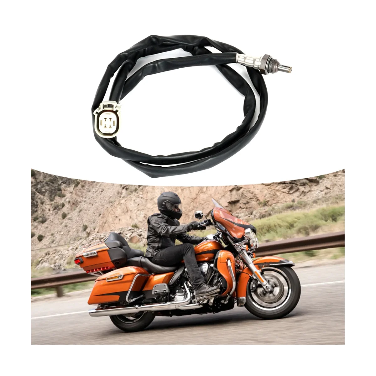 Датчик кислорода 32700046 O2 передний для Harley Davidson FLHP ROAD KING FLHRC